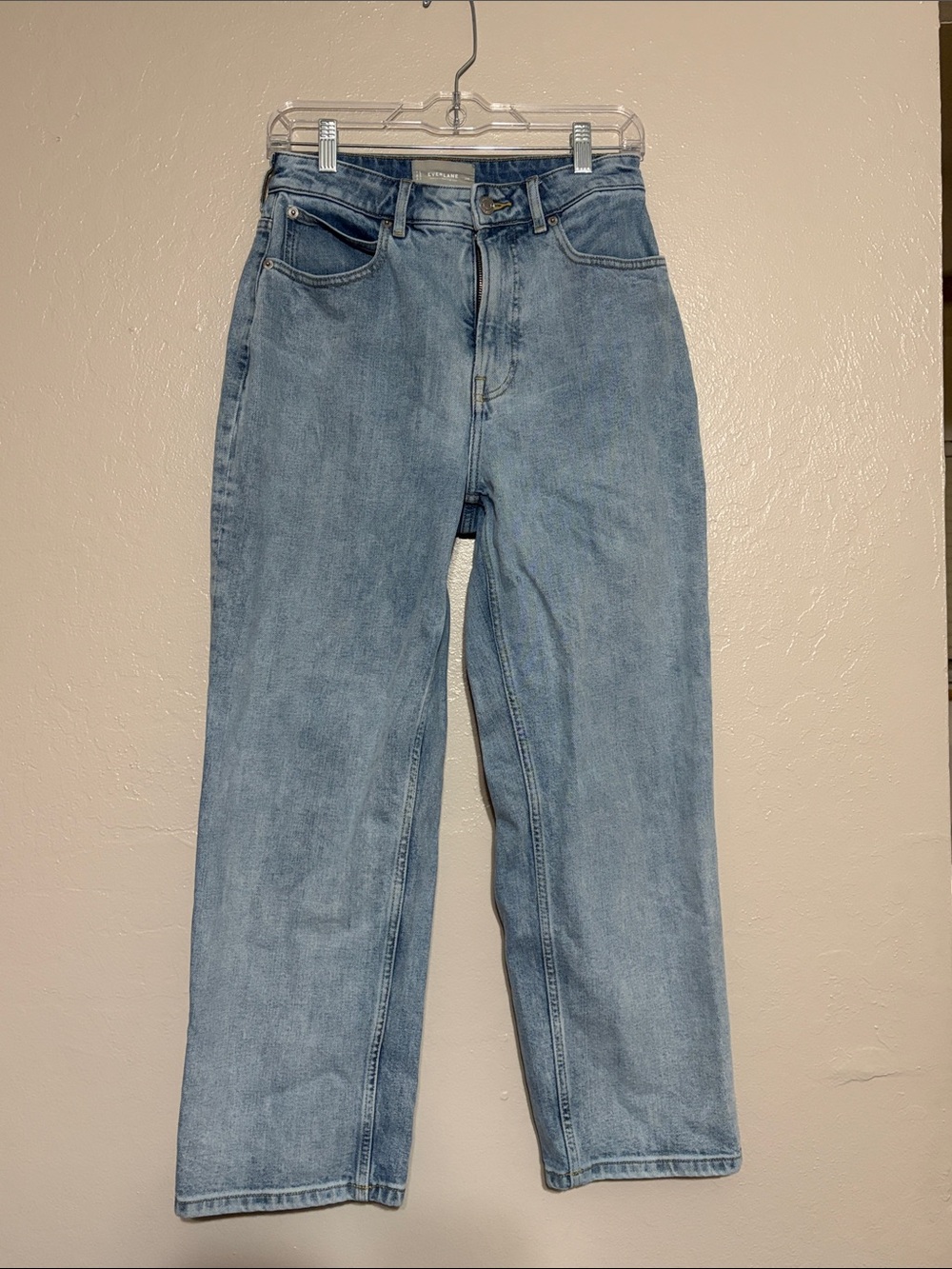 Everlane women’s Curvy Way-High straight leg Jeans 29R